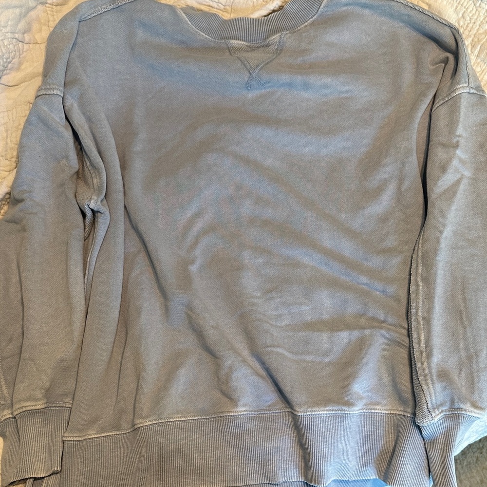 Lightweight Blue Sweatshirt